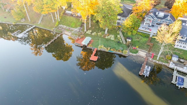 7881 Lakewood Dr, Coloma, MI 49038 - aerial view of property and surrounding area featuring a large body of water