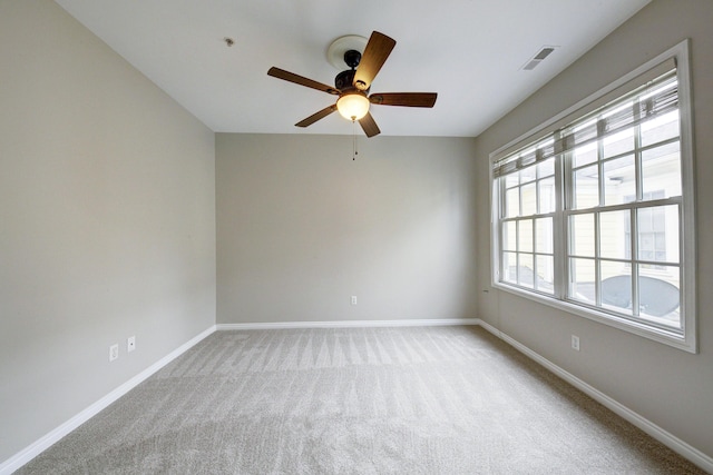 254 Constitution St, Canton, MI 48188 - carpeted empty room featuring a ceiling fan and baseboards