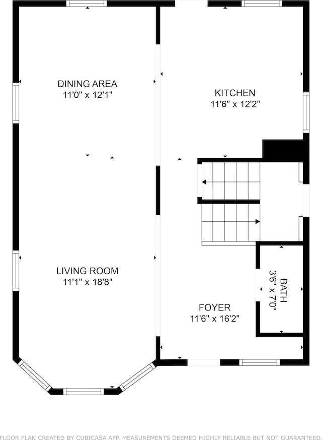 1426 Canton St, Detroit, MI 48207 - floor plan / room layout