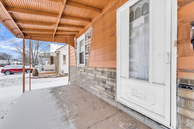 19165 Roger St, Melvindale, MI 48122 - view of covered porch