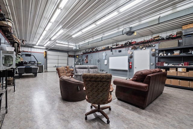 4624 Parman Rd, Stockbridge, MI 49285 - view of garage