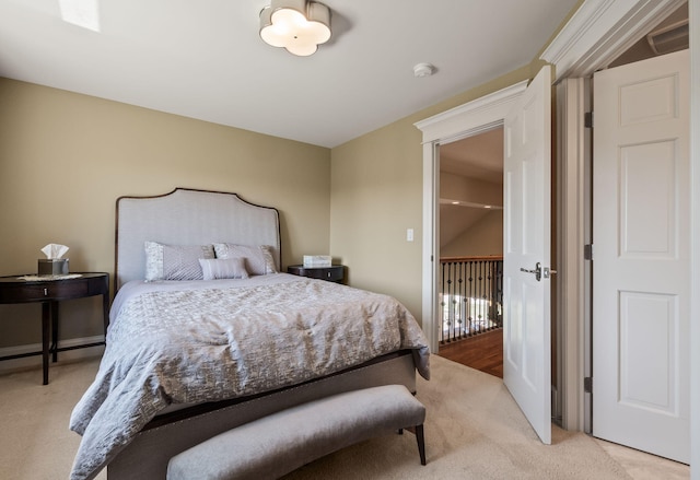 4624 Parman Rd, Stockbridge, MI 49285 - bedroom featuring light colored carpet