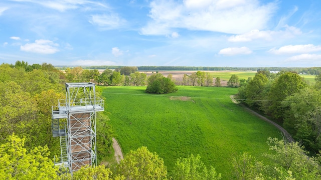 4624 Parman Rd, Stockbridge, MI 49285 - view of grassy yard featuring a view of rural / pastoral area