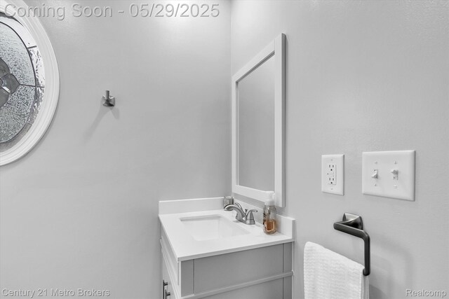 2232 Hayward St, Clio, MI 48420 - bathroom with vanity