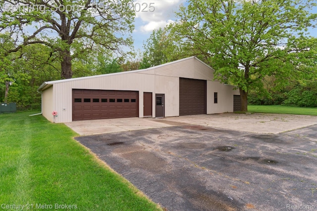 2232 Hayward St, Clio, MI 48420 - view of detached garage