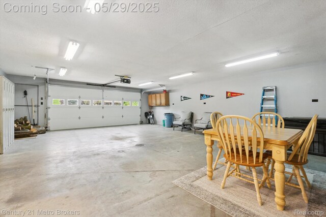 2232 Hayward St, Clio, MI 48420 - garage with a garage door opener