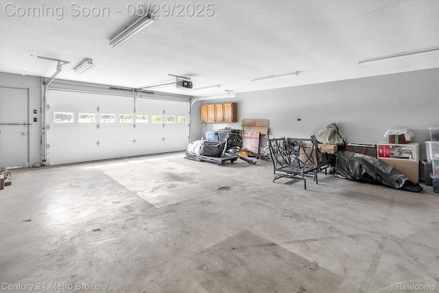 2232 Hayward St, Clio, MI 48420 - garage featuring a garage door opener