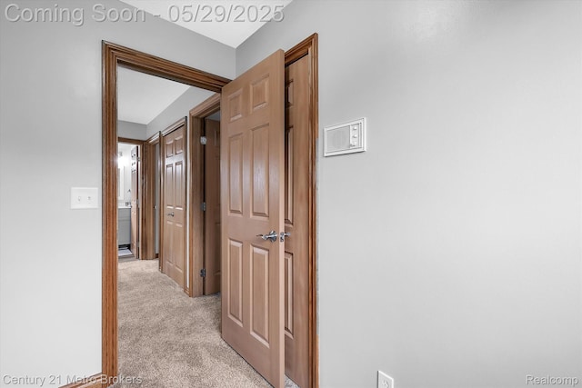 2232 Hayward St, Clio, MI 48420 - corridor featuring light carpet
