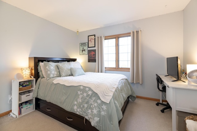 7130 Riesling St, Michigan, MI 49071 - bedroom featuring light colored carpet, baseboards, and a desk