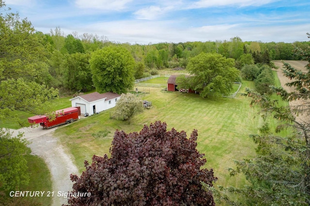 3320 N Sturgeon Rd, Midland, MI 48642 - view of rural area with a forest