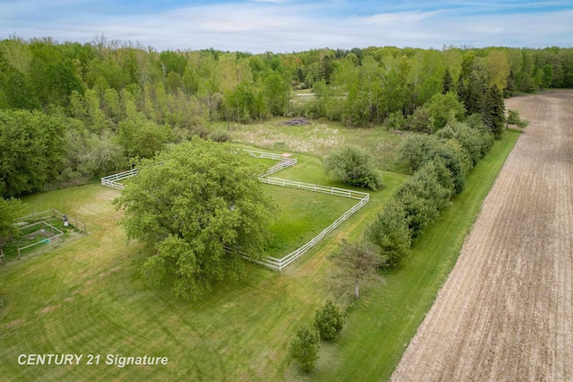 3320 N Sturgeon Rd, Midland, MI 48642 - overview of rural landscape