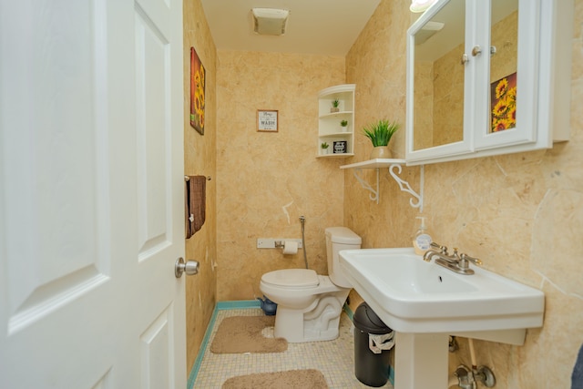 32904 Surow Dr, Warren, MI 48093 - half bath featuring toilet and tile patterned flooring