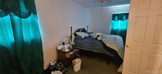 5471 Fairhaven St, Flint, MI 48505 - bedroom featuring carpet and ceiling fan