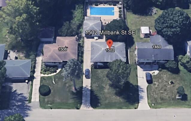 1502 Millbank St SE, Grand Rapids, MI 49508 - aerial overview of property's location