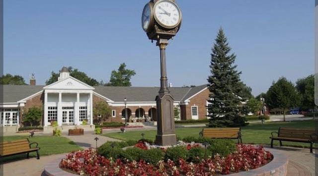 1381 Brys Dr, Grosse Pointe Woods, MI 48236 - surrounding community with a lawn