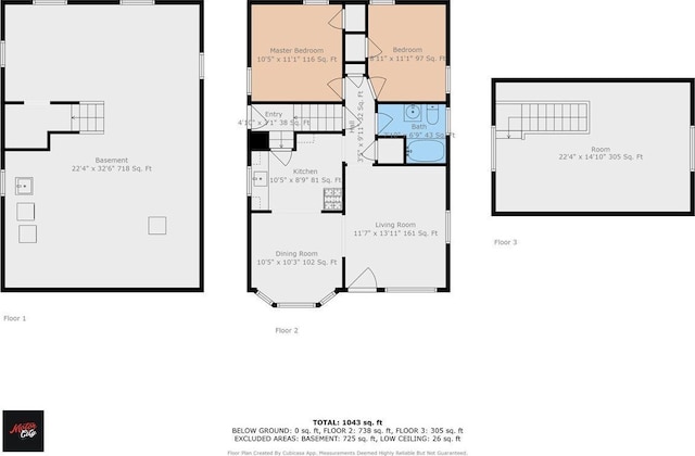 6905 Archdale St, Detroit, MI 48228 - property floor plan