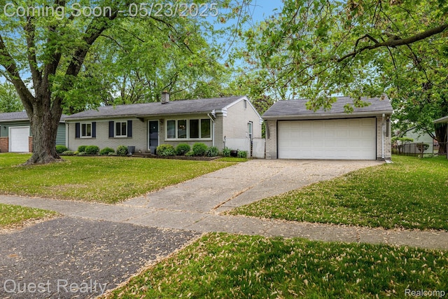 3680 Shoals St, Waterford, MI 48329 - view of front facade featuring brick siding