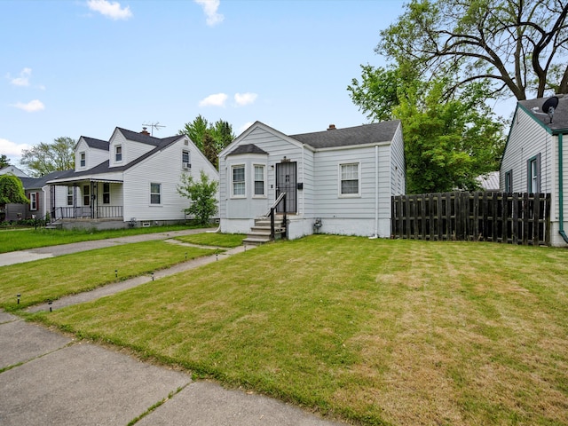 18914 Elkhart, Harper Woods, MI 48225 - view of front of home with a chimney