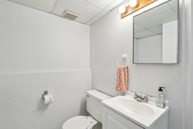 2761 Deake Ave, Ann Arbor, MI 48108 - half bathroom with toilet and vanity