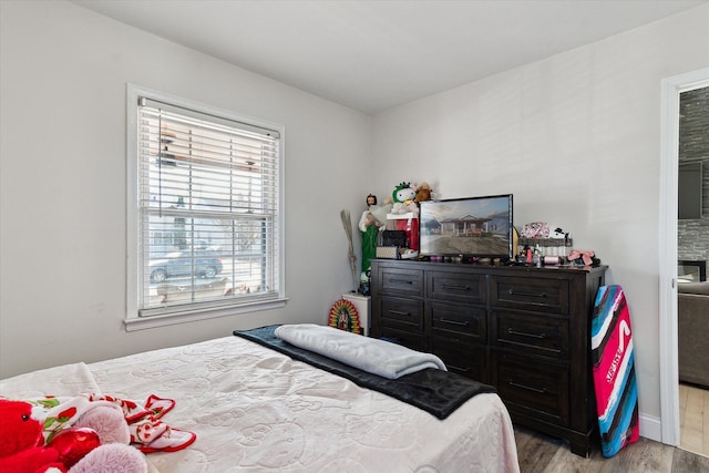 1826 Morris Ave, Lincoln Park, MI 48146 - bedroom featuring light wood-type flooring