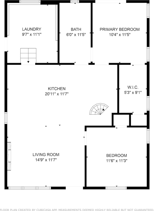 1826 Morris Ave, Lincoln Park, MI 48146 - home floor plan