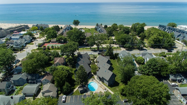 130 N Shore Dr Unit 8, South Haven, MI 49090 - aerial overview of property's location with a large body of water and nearby suburban area