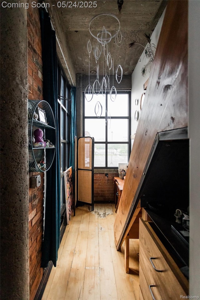 460 W Canfield St # 212/Unit 21, Detroit, MI 48201 - interior space with light wood-style flooring