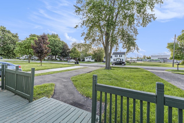 25949 Southwestern Hwy, Redford, MI 48239 - wooden terrace with a residential view
