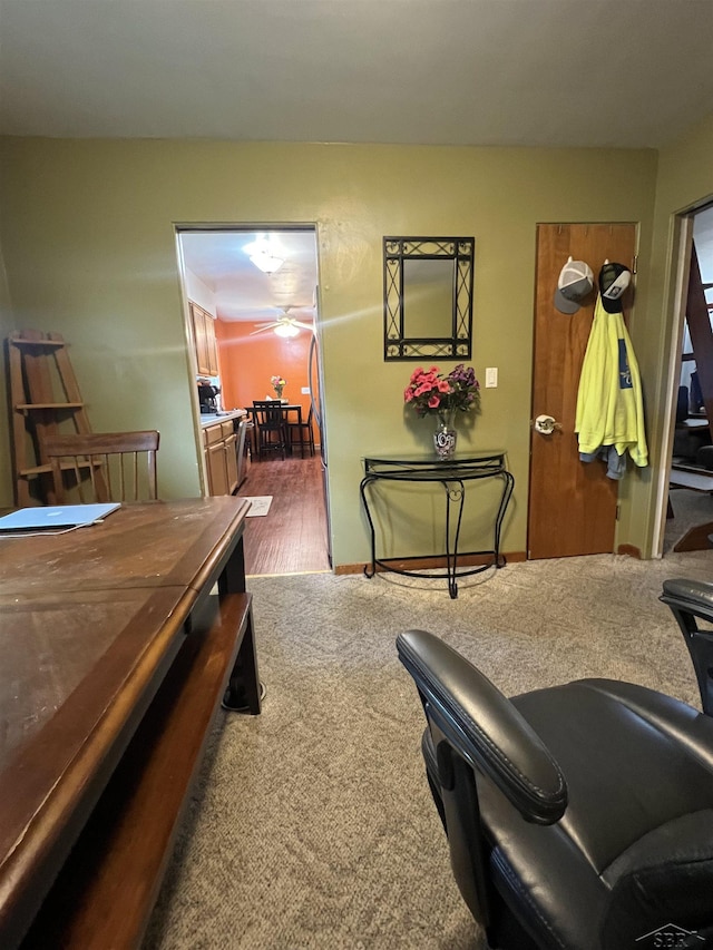 1441 Dover Pl, Saginaw, MI 48638 - dining space featuring dark colored carpet