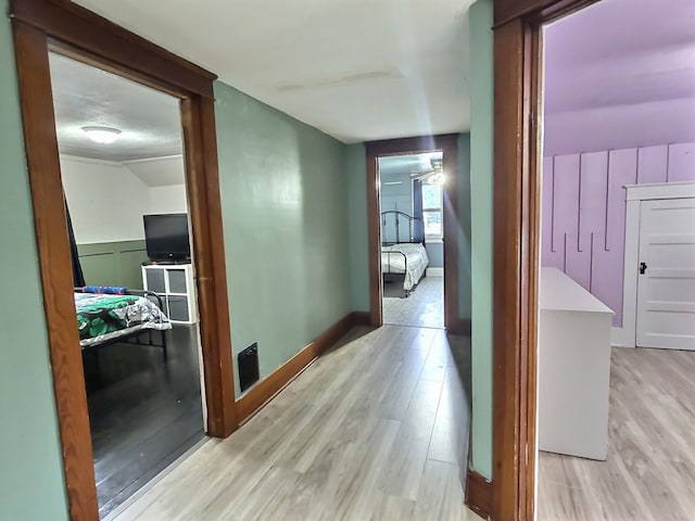 5014 Ford St, Swartz Creek, MI 48473 - hall with light wood finished floors