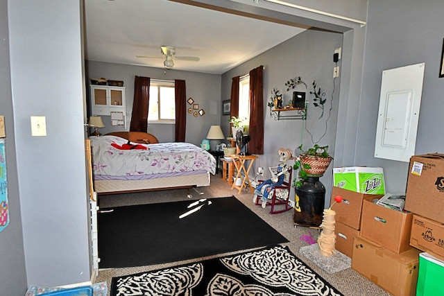 2741 E M 72, Grayling, MI 49738 - bedroom featuring electric panel