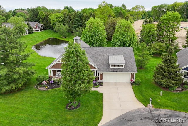 7708 Stations Dr SW, Byron Center, MI 49315 - aerial view of property and surrounding area featuring a nearby body of water