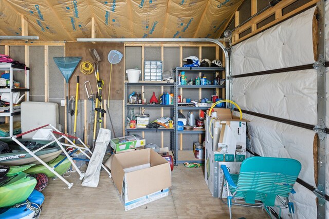9168 Clewley Rd, Lachine, MI 49753 - view of storage area