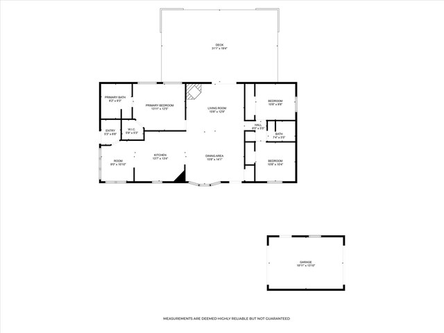 9168 Clewley Rd, Lachine, MI 49753 - property floor plan