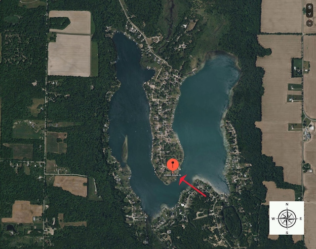 65805 S St, Cassopolis, MI 49031 - aerial overview of property's location