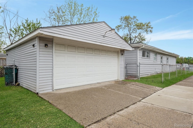 464 W Jarvis Ave, Hazel Park, MI 48030 - view of garage