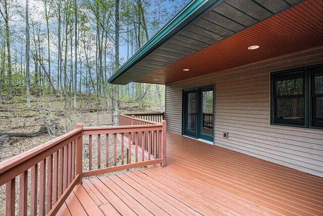 5301 Durga Rd, Williamsburg, MI 49690 - view of deck