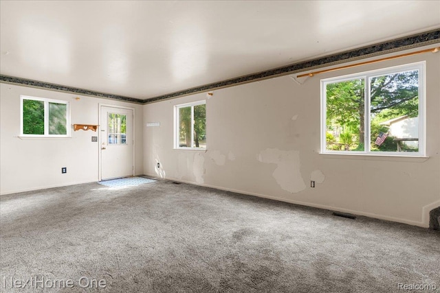 7469 Longworth Dr, Brighton, MI 48116 - empty room with carpet flooring and baseboards