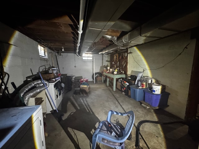 563 Walnut St, Mount Morris, MI 48458 - view of below grade area