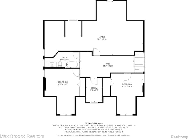 94 E Boston Blvd, Detroit, MI 48202 - view of room layout