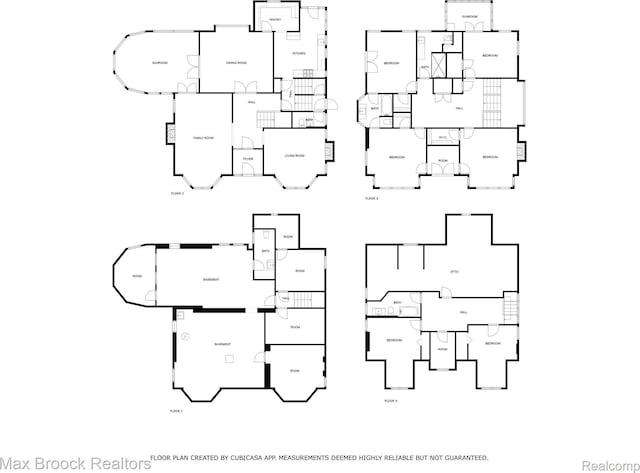94 E Boston Blvd, Detroit, MI 48202 - view of property floor plan