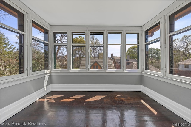 94 E Boston Blvd, Detroit, MI 48202 - unfurnished sunroom with healthy amount of natural light and hardwood / wood-style flooring