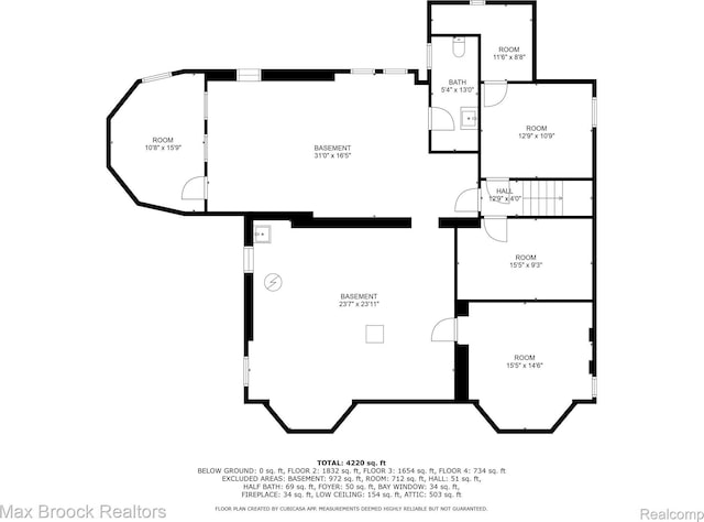 94 E Boston Blvd, Detroit, MI 48202 - view of home floor plan