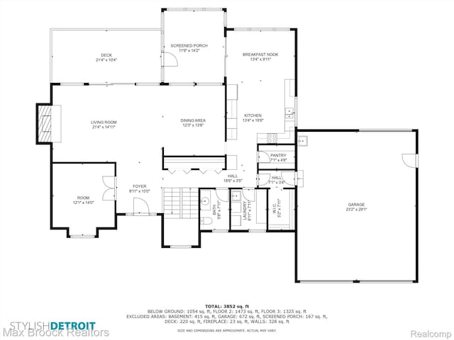 5844 Independence Ln, West Bloomfield, MI 48322 - property floor plan