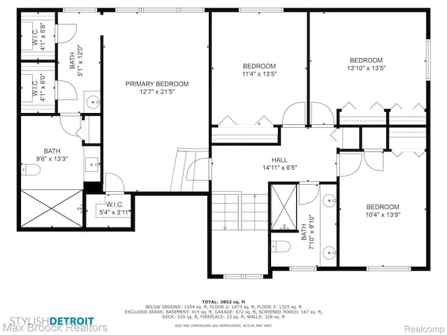 5844 Independence Ln, West Bloomfield, MI 48322 - property floor plan
