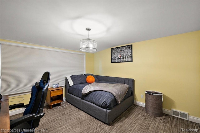 4889 Ardmore Dr, Bloomfield Hills, MI 48302 - bedroom with carpet flooring, baseboards, and an office area