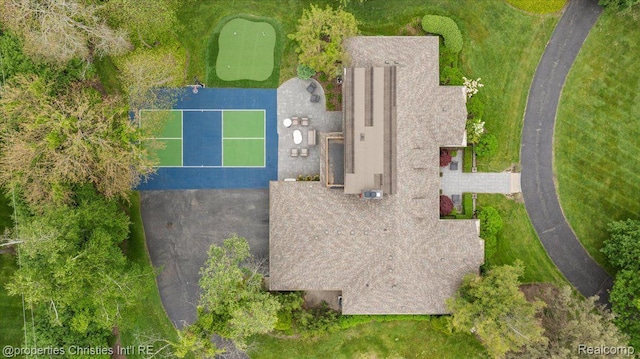4889 Ardmore Dr, Bloomfield Hills, MI 48302 - bird's eye view