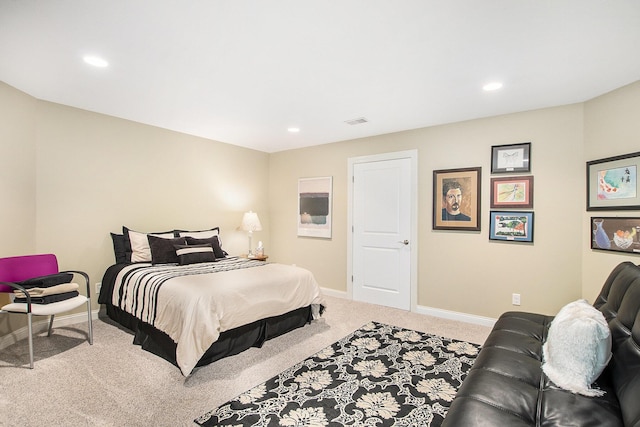 6371 Colorado Ct, Norton Shores, MI 49441 - carpeted bedroom with recessed lighting and baseboards
