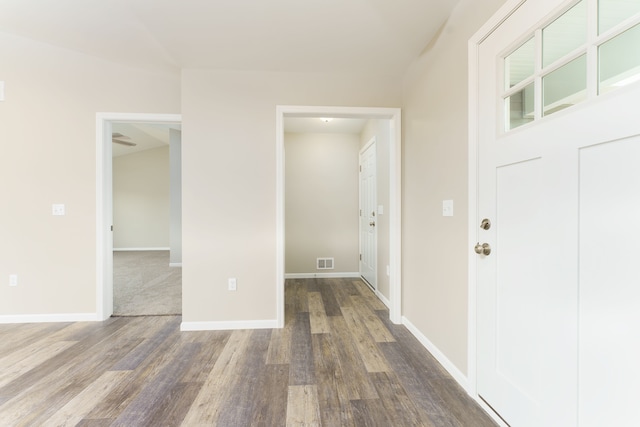 9674 Iosco Ridge Dr, Gregory, MI 48137 - entrance foyer with wood finished floors and baseboards