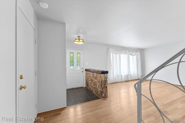 16917 Cicotte Ave, Allen Park, MI 48101 - foyer entrance featuring wood finished floors